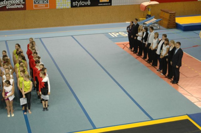 Příbramský pohár 28.10.2011 TeamGym Junior II.
